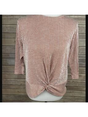 W5 Candy Striped Top sz M